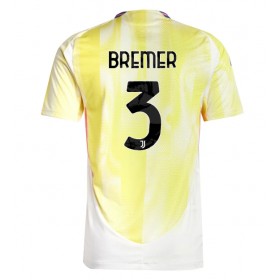 Juventus Gleison Bremer #3 Borta Kläder 2024-25 Kortärmad